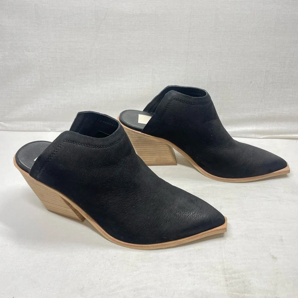 Dolce‎ Vita Sofi Black Suede Block Heel Mule
Ankle Boot - Picture 6 of 10